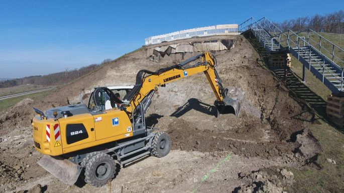 vorbereitende Bauarbeiten